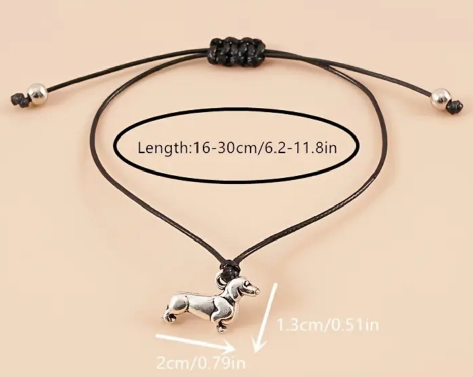 Armband hond teckel