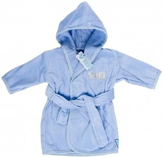 Baby badjasje VIB in blauw
