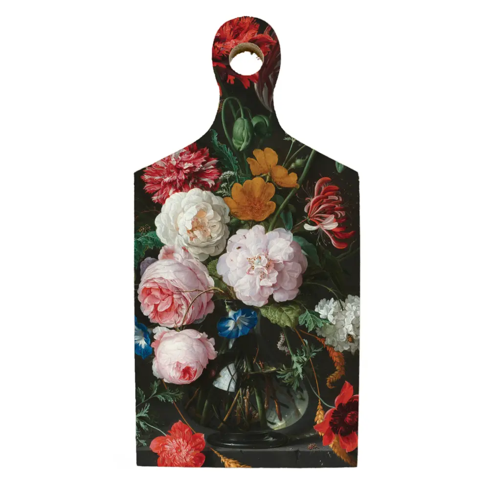 Borrelplank kunstenaars Bloemen - Jan Davidsz. de Heem