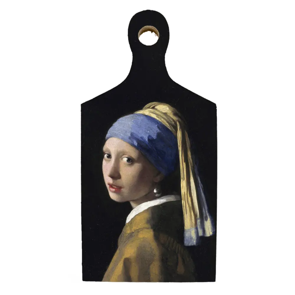 Borrelplank Het Meisje met de parel - Johannes Vermeer