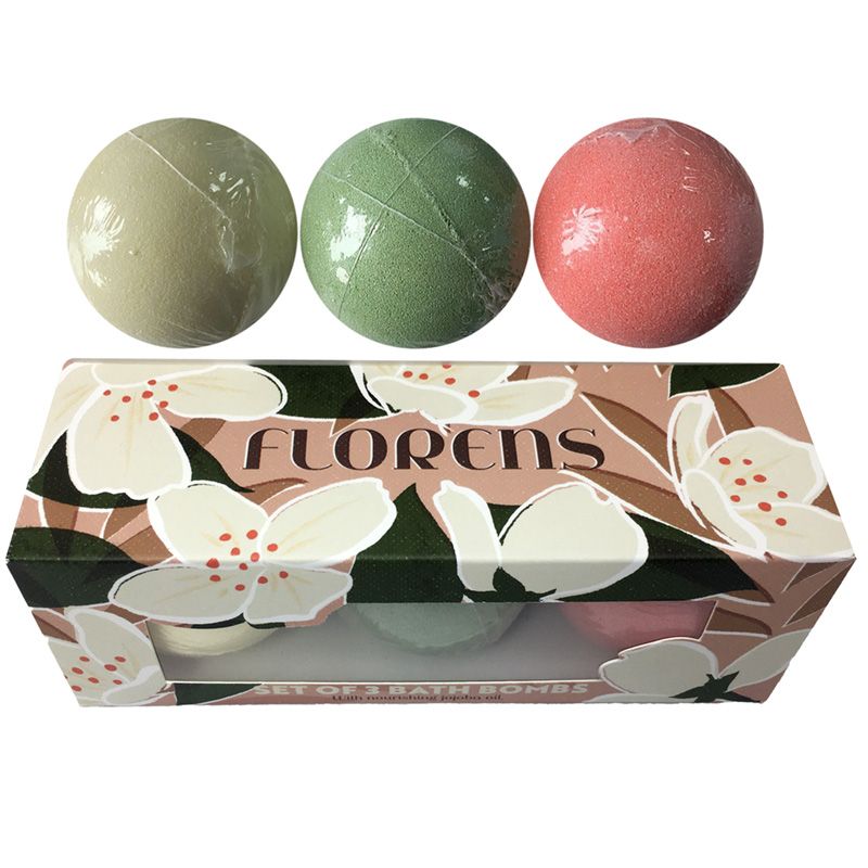Cadeauset bad bruisballen Florens Jasminum