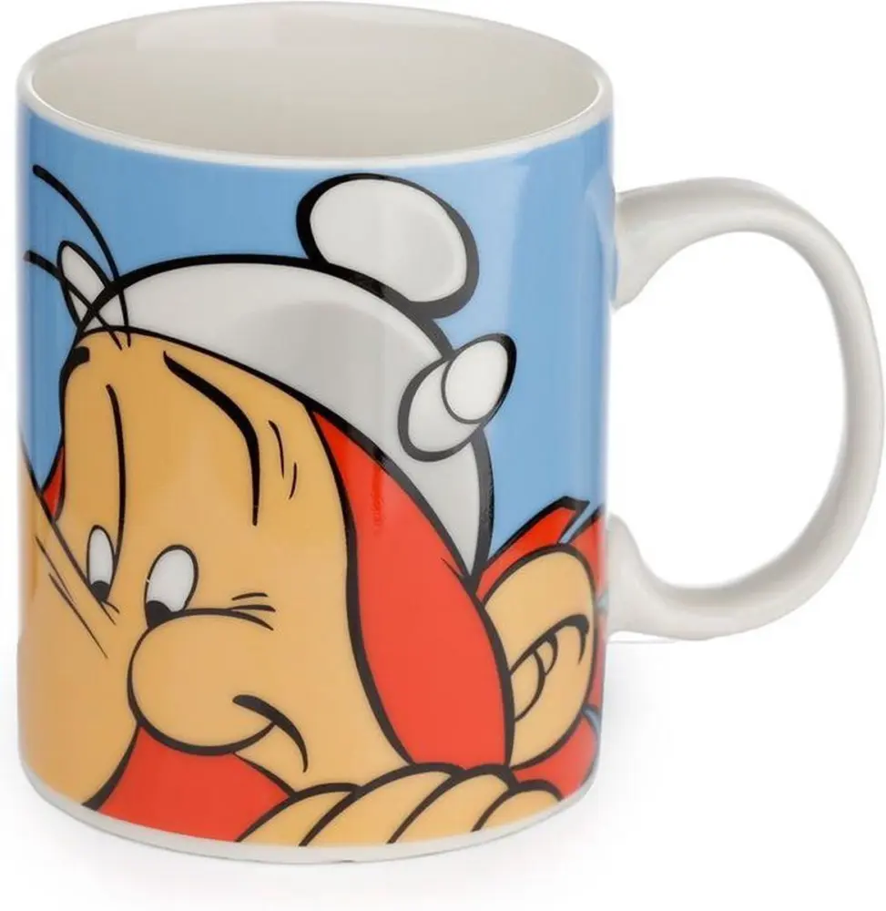 Cartoon mok Obelix in mooie geschenkverpakking