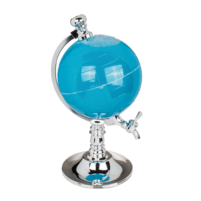 Dranktap drankdispenser globe wereldbol
