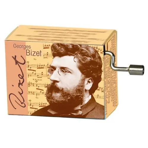 Muziekdoosje klassieke muziek Georges Bizet Carmen Habanera
