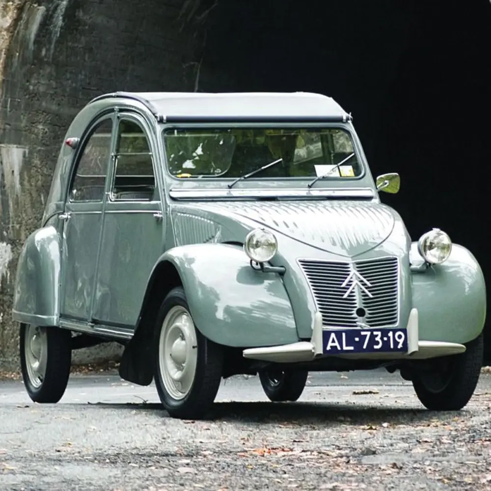 Onderzetters auto's Citroën 2CV set van 6
