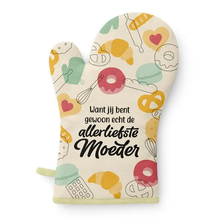 Ovenhandschoen de allerliefste moeder