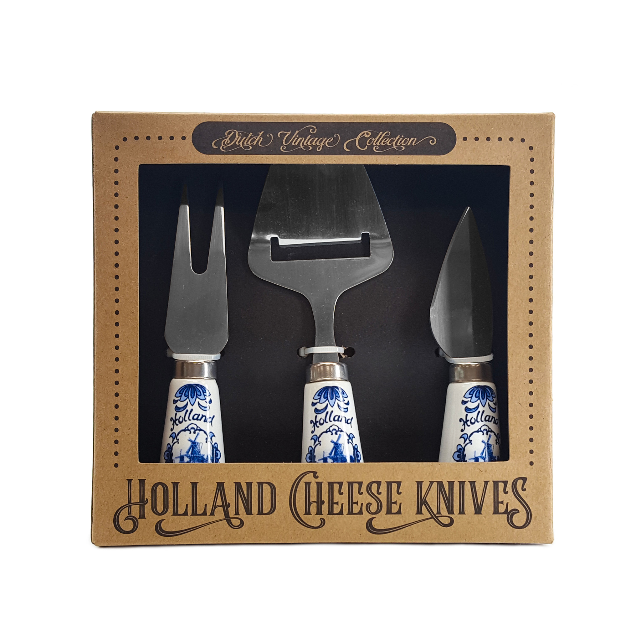 Set Hollandse kaasmessen Delfstblauw