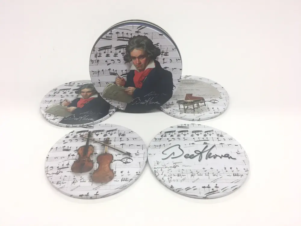Set onderzetters Ludwig von Beethoven