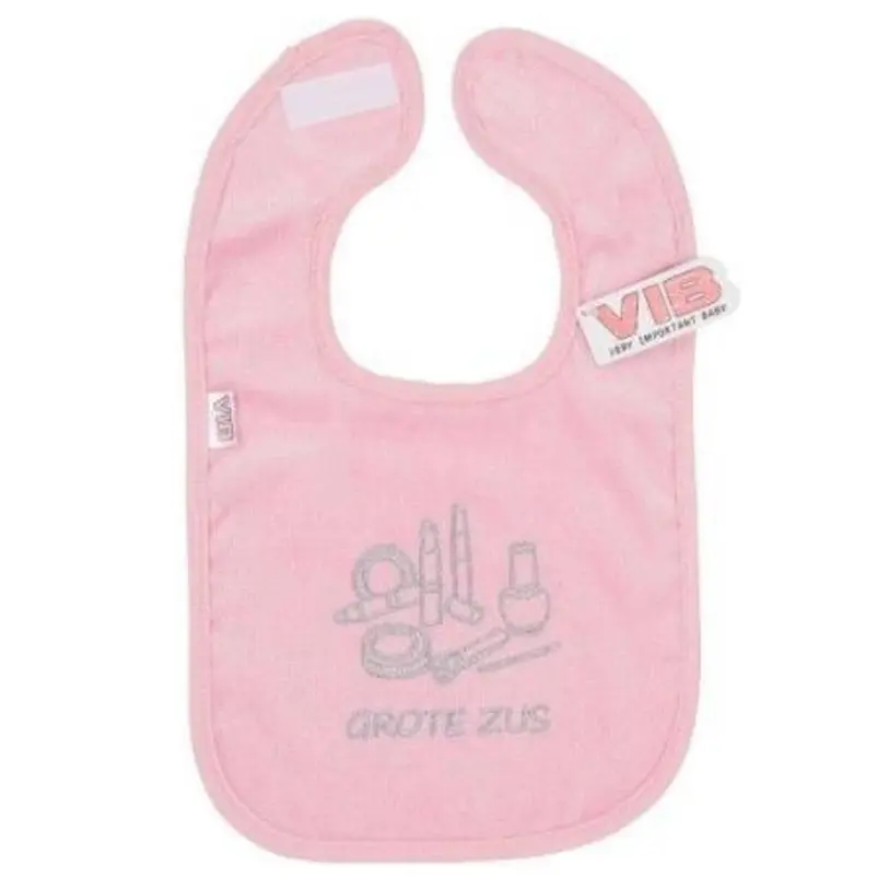 Slabbetje blauw grote zus van Very Important Baby