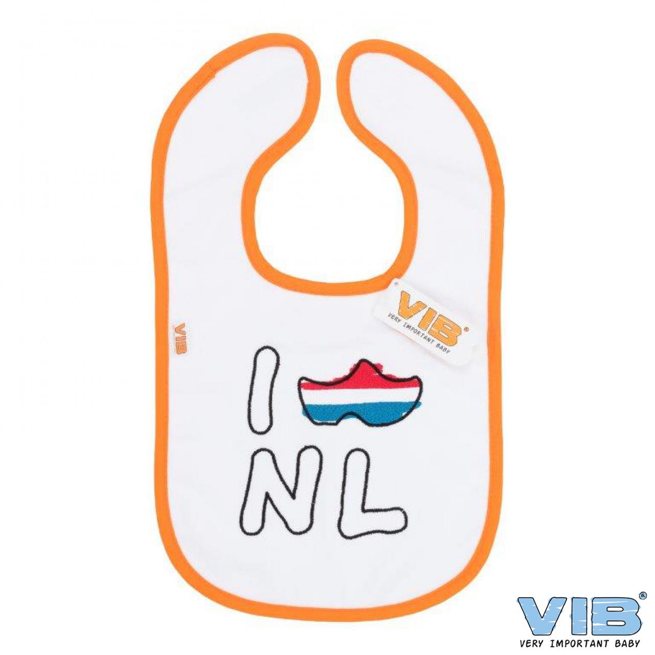 Slabbetje I love Holland met klomp