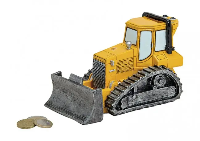 Spaarpot bouw shovel ook wel graafmachine
