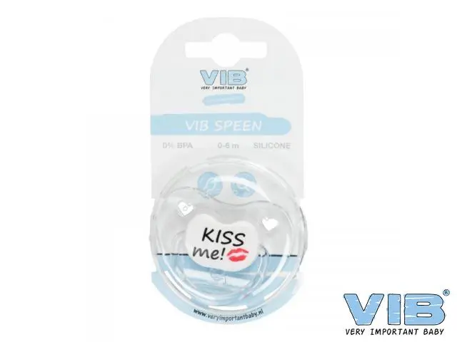 VIB Fopspeen Kiss me