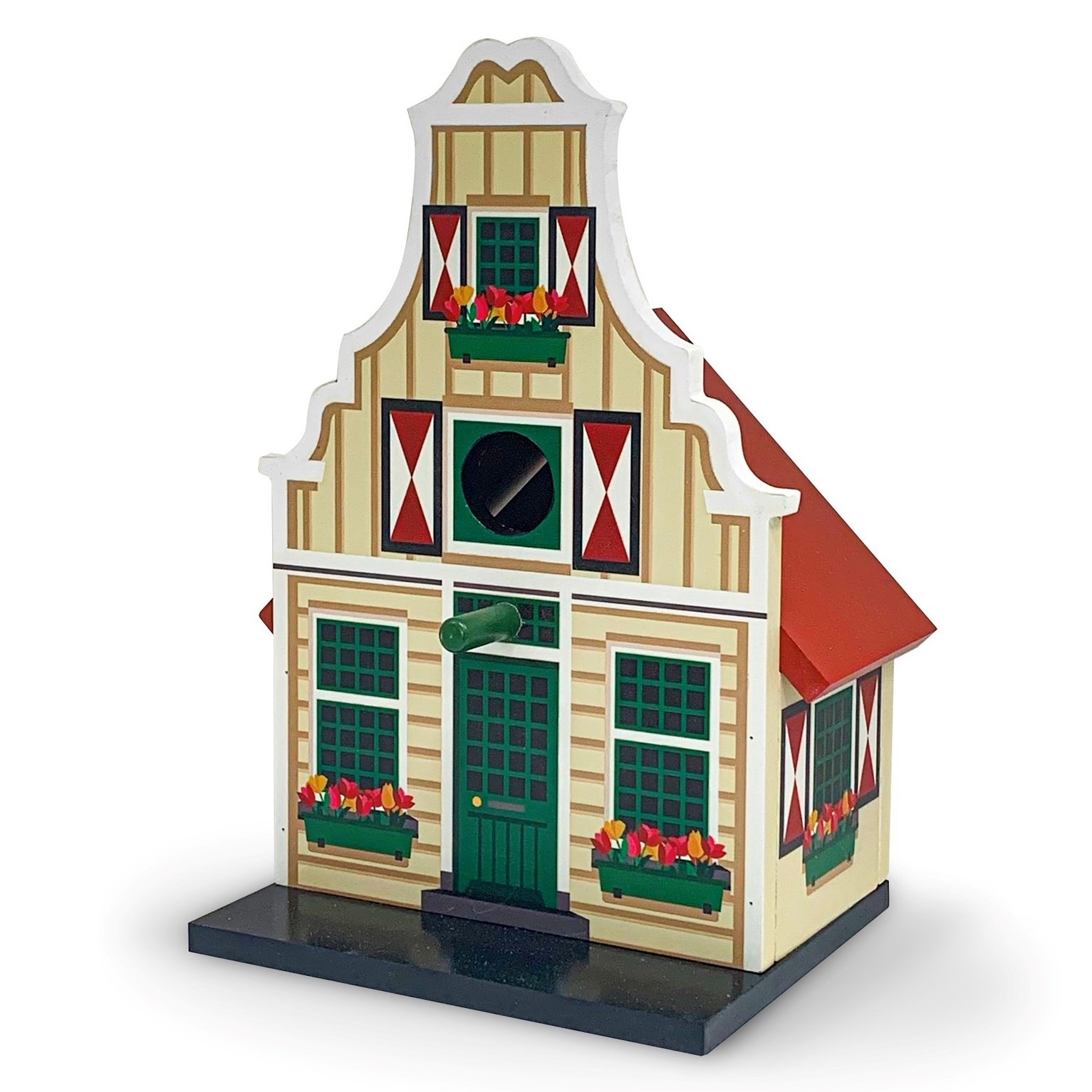 Vogelhuisje typisch Hollands Waterland Klokgevel -5464
